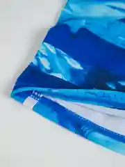 Синий детские плавки для мальчика синие Акулы