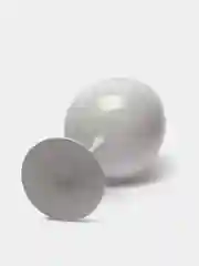 Белый бокал для вина стеклянный, цветной