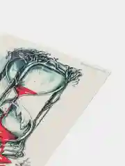 Розовый веменные переводные/переводилки татуировки на Хеллоуин