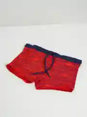 Красный детские плавки для мальчика красные Акулы
