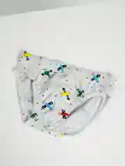 Серый металлик трусы детские на мальчика Donella