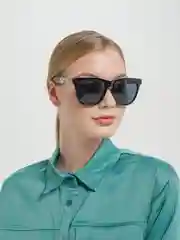 Черный очки солнцезащитные, женские