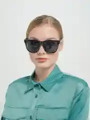 Коричневый очки солнцезащитные, женские