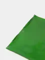Зеленый кожзам голография 20*27 см