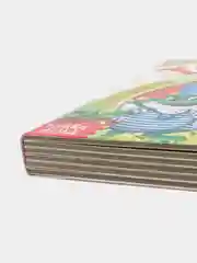 Алый книги с пазлами картонные