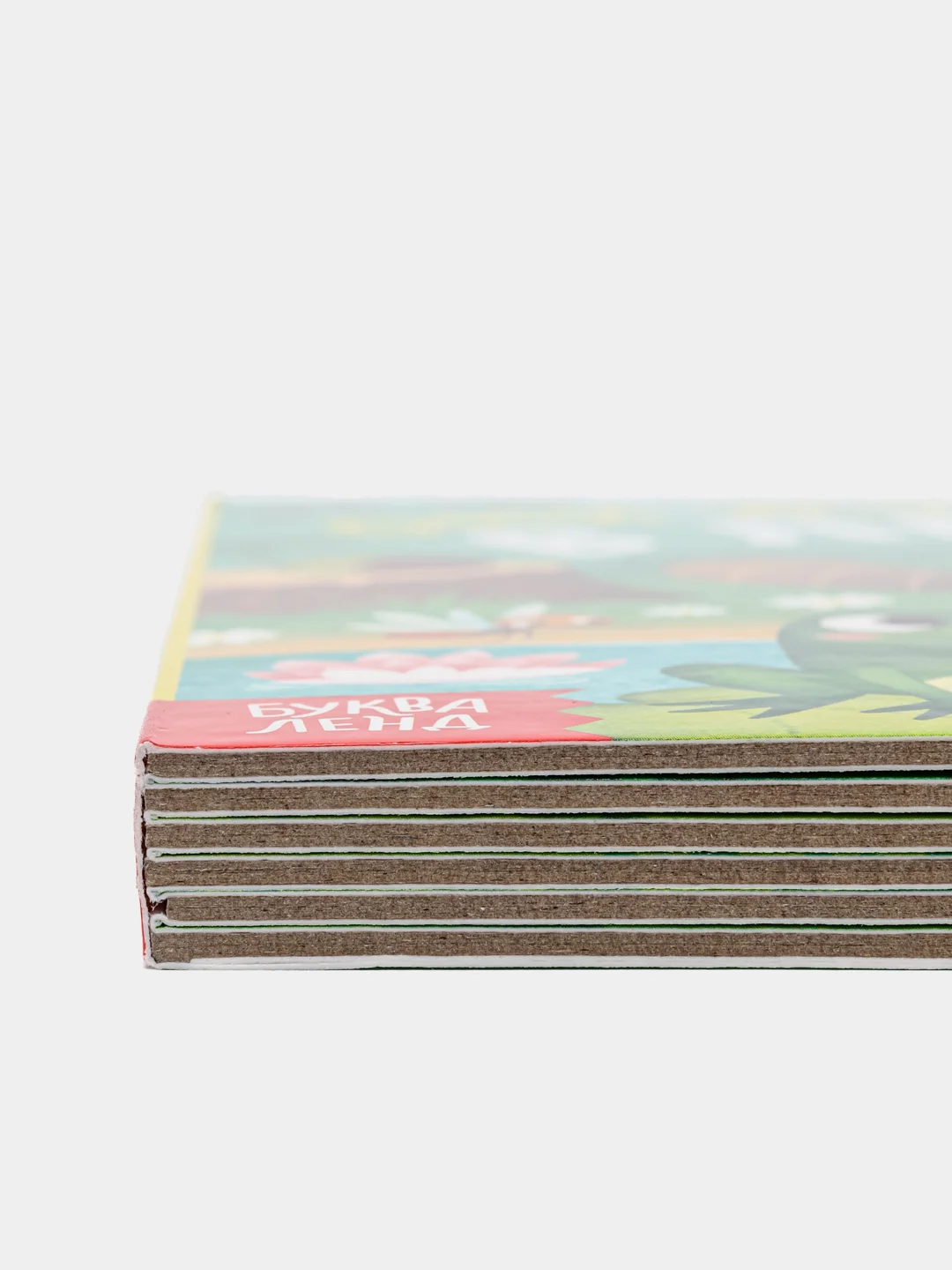 Бирюзовый книги с пазлами картонные