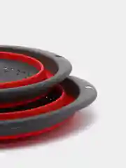 Складной силиконовый дуршлаг