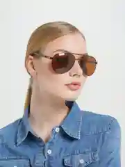 Коричневый солнцезащитные очки, 6 цвета