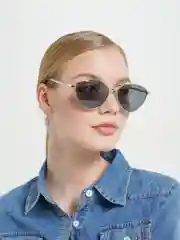 Серебряный солнцезащитные очки