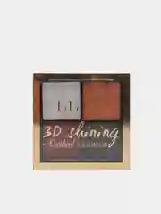 Хаки тени для век, 4 цвета, 3D сияние