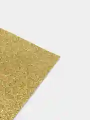 Золотой кожзам с мелкими блестками искуственная кожа для бантиков
