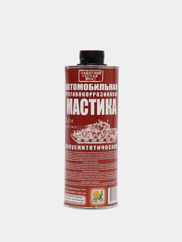 Мастика "621 Евро Петр", антикоррозийная, полусинтетическая