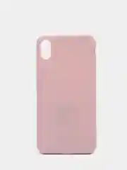 Лавандовый чехол для Apple iPhone XS Max силиконовый, матовый, однотонный