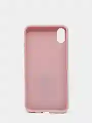 Лавандовый чехол для Apple iPhone XS Max силиконовый, матовый, однотонный
