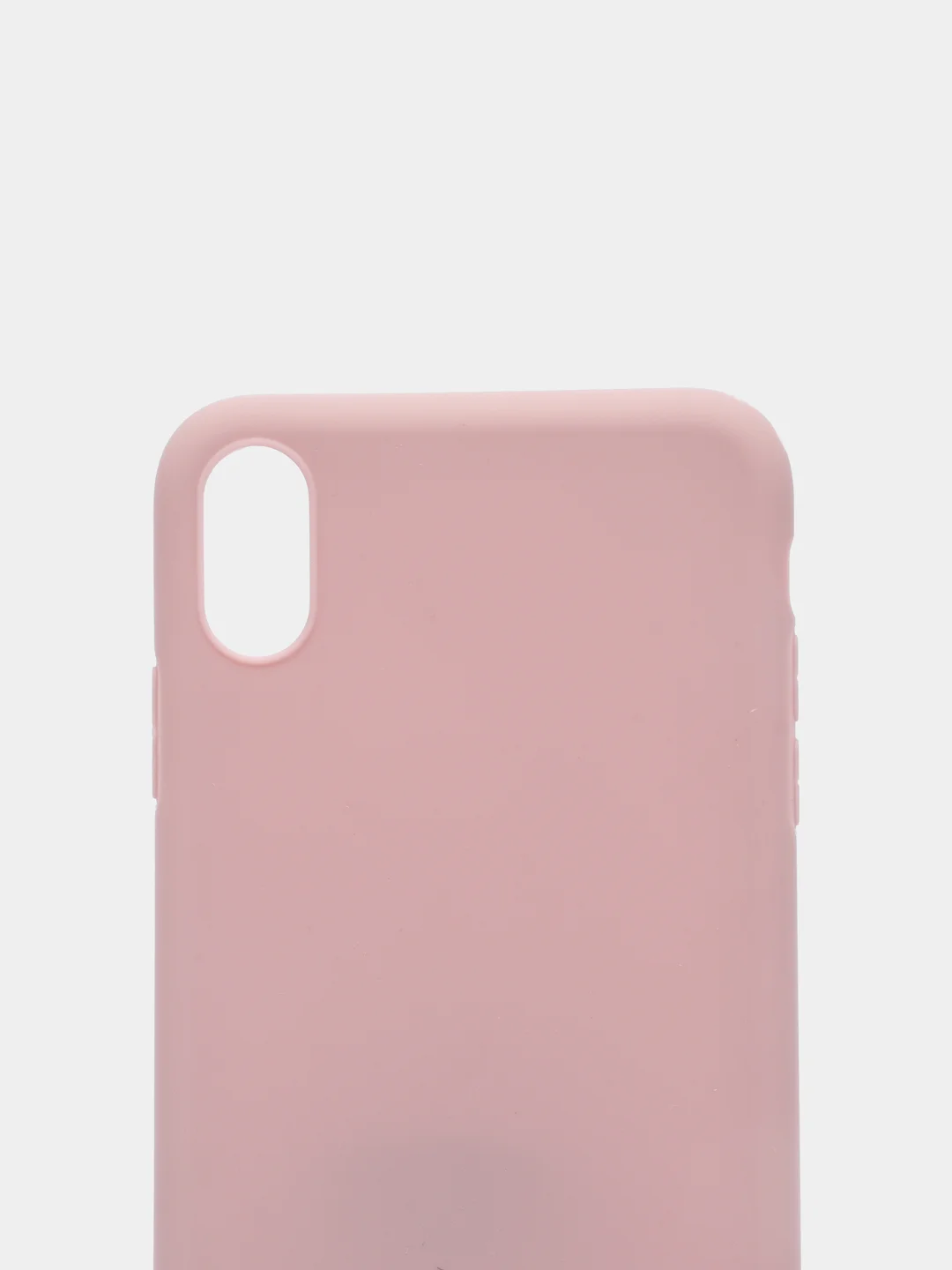 Лавандовый чехол для Apple iPhone XS Max силиконовый, матовый, однотонный