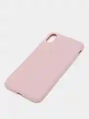 Лавандовый чехол для Apple iPhone XS Max силиконовый, матовый, однотонный