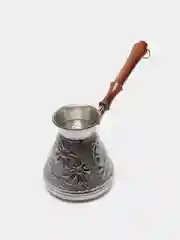 Серебряный турка медная для кофе