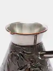 Серебряный турка медная для кофе
