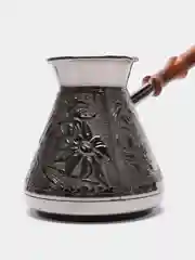 Серебряный турка медная для кофе