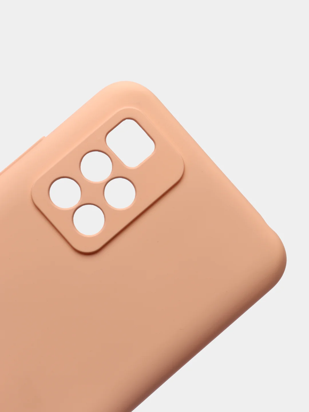 Пудровый накладка силиконовая противоударная Xiaomi Redmi 10