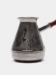 Серый металлик турка медная для кофе