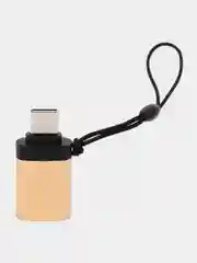 Карамельный адаптер-переходник с USB на type-c  для мобильных устройств и компьютеров