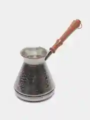 Серый меланж турка медная для кофе