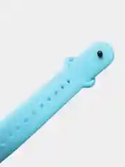 Голубой силиконовый ремешок Xiaomi Mi Band 3, Mi Band 4