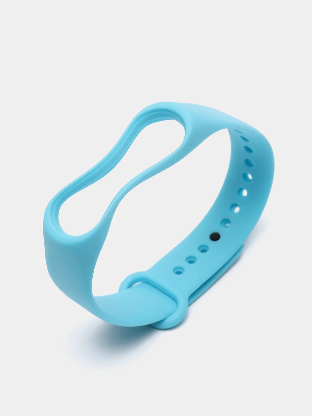 Голубой силиконовый ремешок Xiaomi Mi Band 3, Mi Band 4