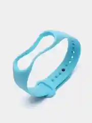 Голубой силиконовый ремешок Xiaomi Mi Band 3, Mi Band 4