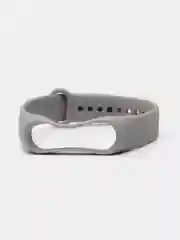Серый силиконовый ремешок Xiaomi Mi Band 3, Mi Band 4