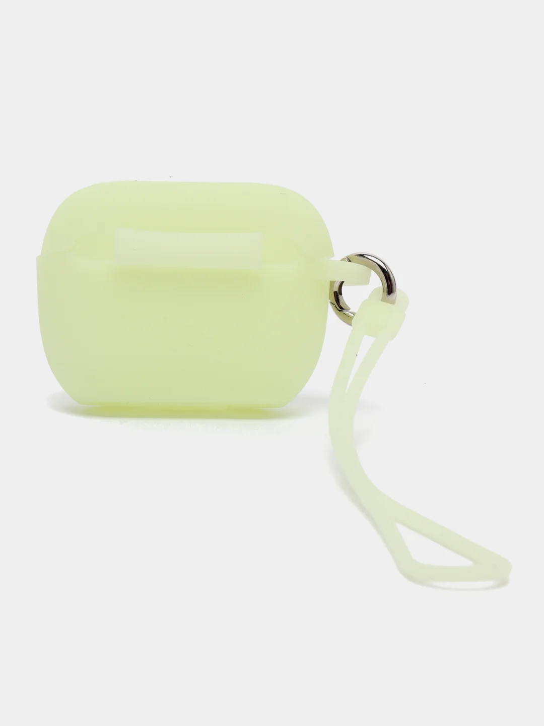 Лайм чехол - кейс для наушников светящийся / Чехол для AirPods Pro