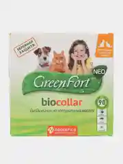 Ошейник зеленый от клещ Green Fort с 4 недель, 90 дней защиты, 40 см