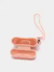 Красный чехол - кейс для наушников светящийся / Чехол для AirPods Pro