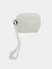 Бирюзовый чехол - кейс для наушников светящийся / Чехол для AirPods Pro
