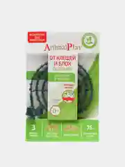 Ошейник от клещей и блох для щенков и собак, 3 месяца защиты, Animal Play, 75 см