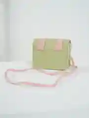 Зеленый сумка кросс - боди для девочки