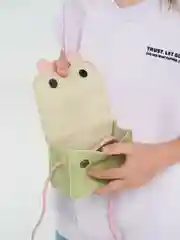 Зеленый сумка кросс - боди для девочки