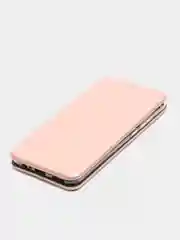 Розовый чехол-книжка Honor 9c / Huawei P40 Lite E