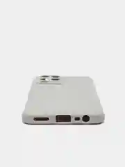 Серый чехол для Realme 8 силиконовый матовый однотонный