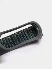 Серебряный ремешок нейлоновый для Xiaomi mi band 4/5/6/7, на липучке, Сяоми ми банд