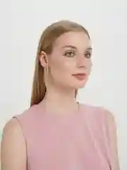 Лимонный клипсы на одно ухо, подвесные