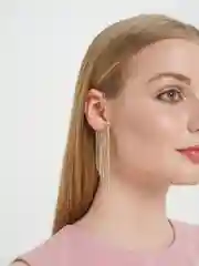 Лимонный клипсы на одно ухо, подвесные