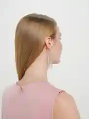 Лимонный клипсы на одно ухо, подвесные