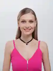 Черный ожерелье-чокер