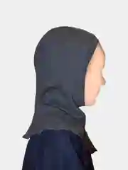 Серый подшлемник под хоккейный шлем, детский