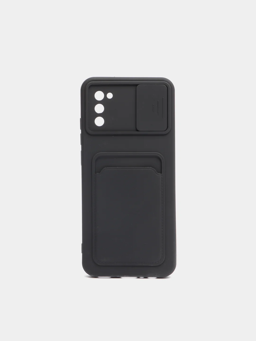 Черный чехол-накладка c визитницей, для Samsung A22, A02S, A02, iPhone 13 Pro, 13 Pro Max