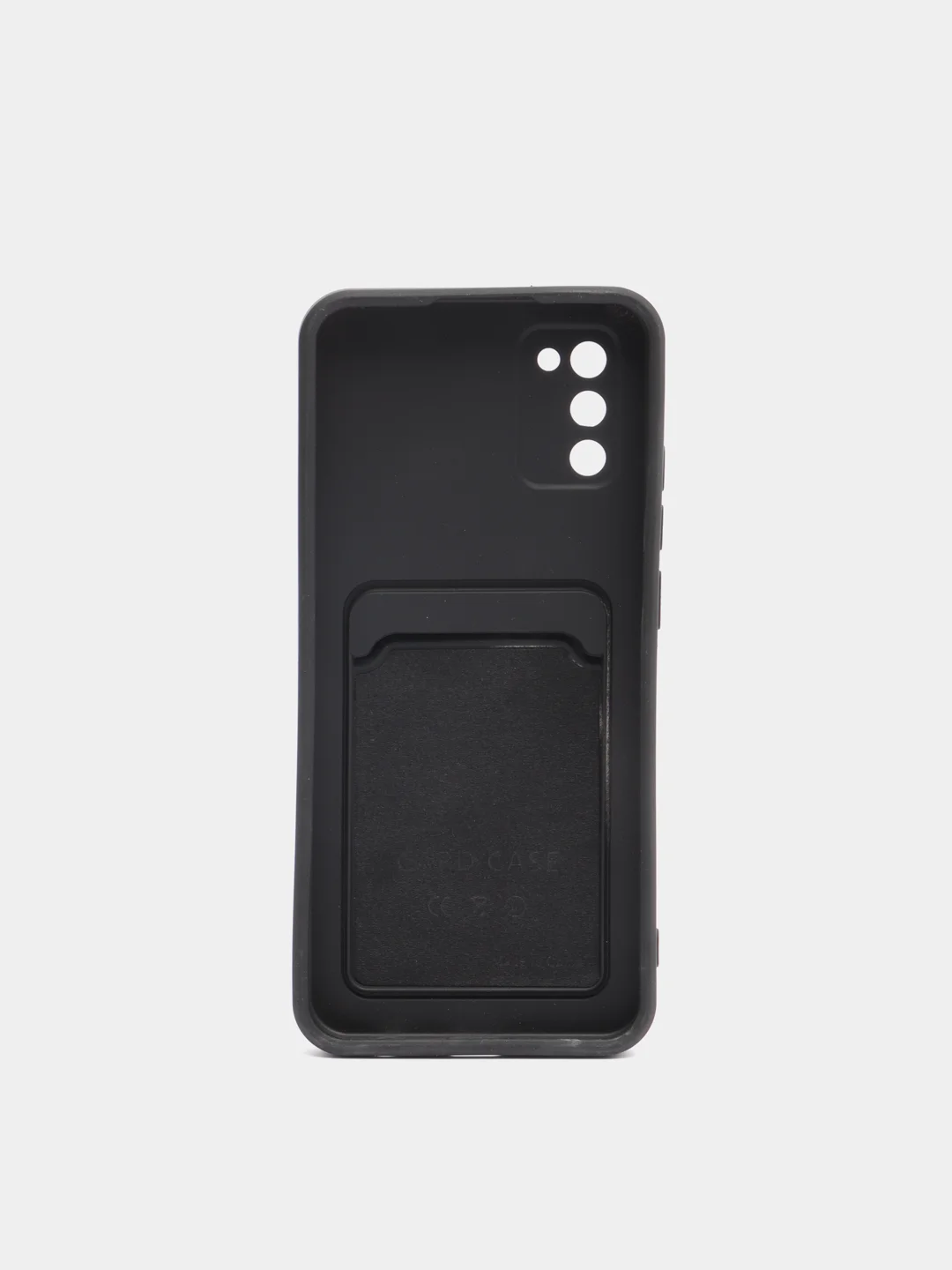 Черный чехол-накладка c визитницей, для Samsung A22, A02S, A02, iPhone 13 Pro, 13 Pro Max