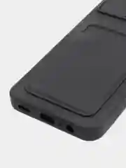 Черный чехол-накладка c визитницей, для Samsung A22, A02S, A02, iPhone 13 Pro, 13 Pro Max