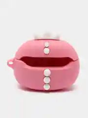 Розовый чехол для Apple АirPods 1 / 2 / Pro Динозавр, 2 вида